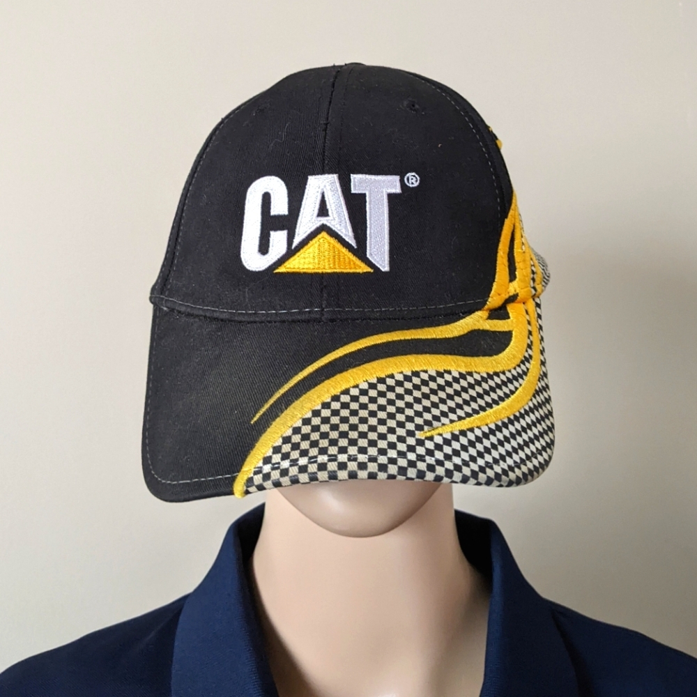 Vintage CAT Caterpillar ball cap hat